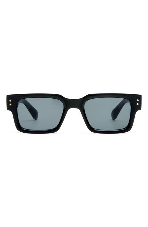 Aeron 49mm Rectangular Sunglasses