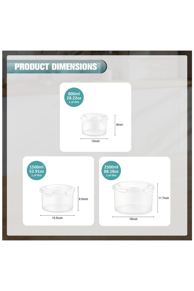 3-Pack Nesting Food Storage Containers, Alternate, color, NO COLOR