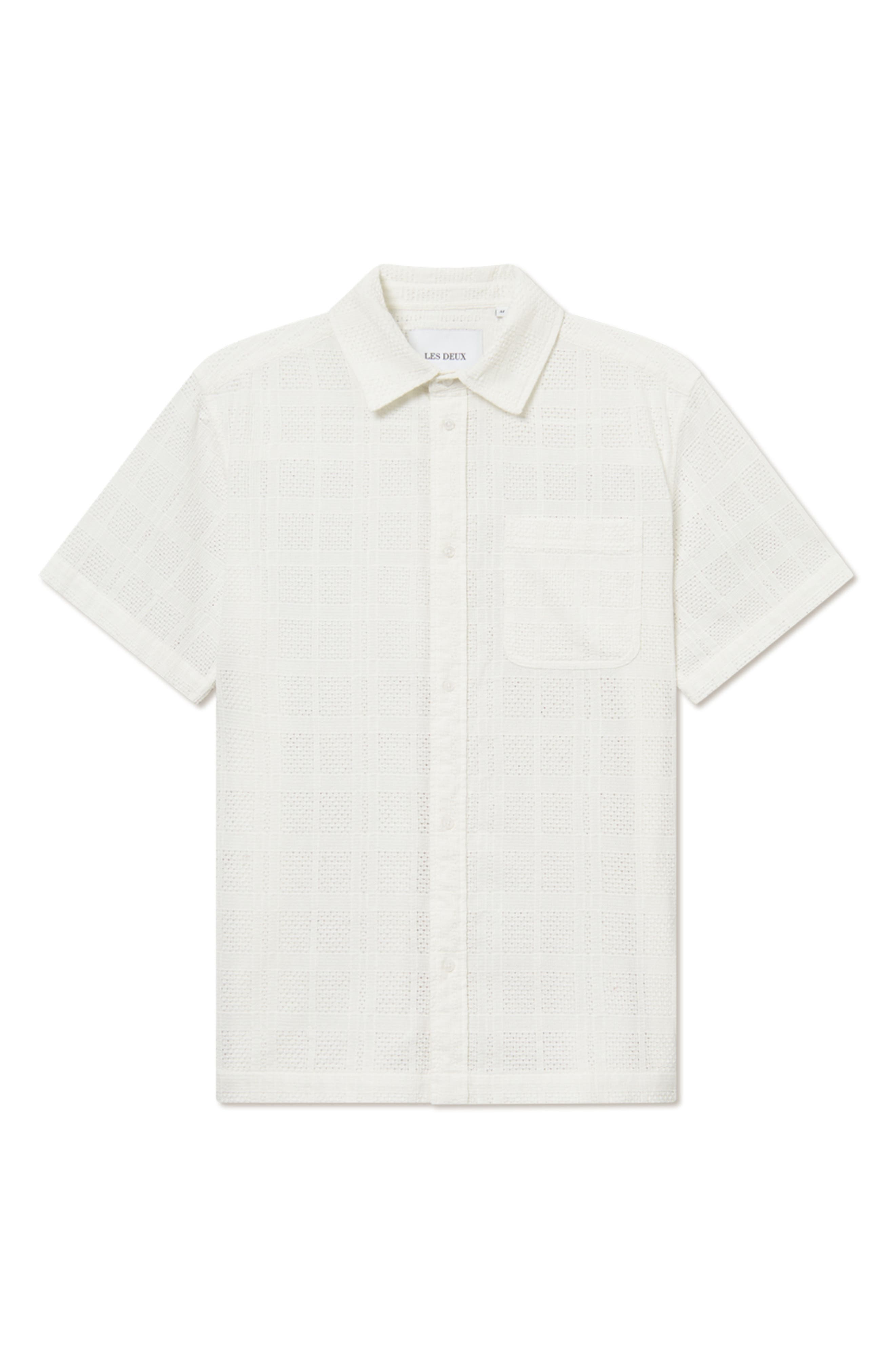 Les Deux Charlie Short Sleeve Button-Up Shirt