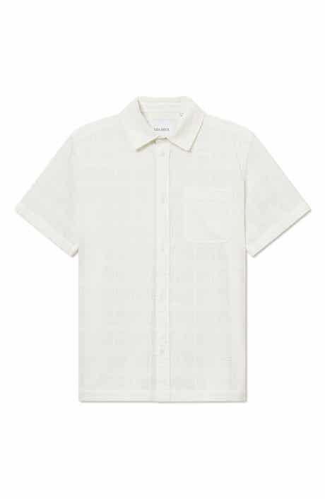 Les Deux Charlie Short Sleeve Button-Up Shirt