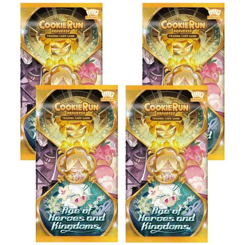 Trading Card Game Age of Heroes & Kingdoms, 4 Booster Packs