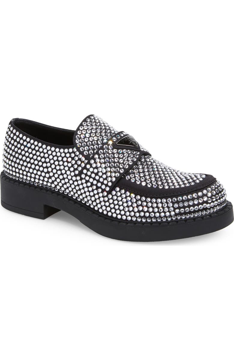 Prada Chocolate Loafer, Main, color,