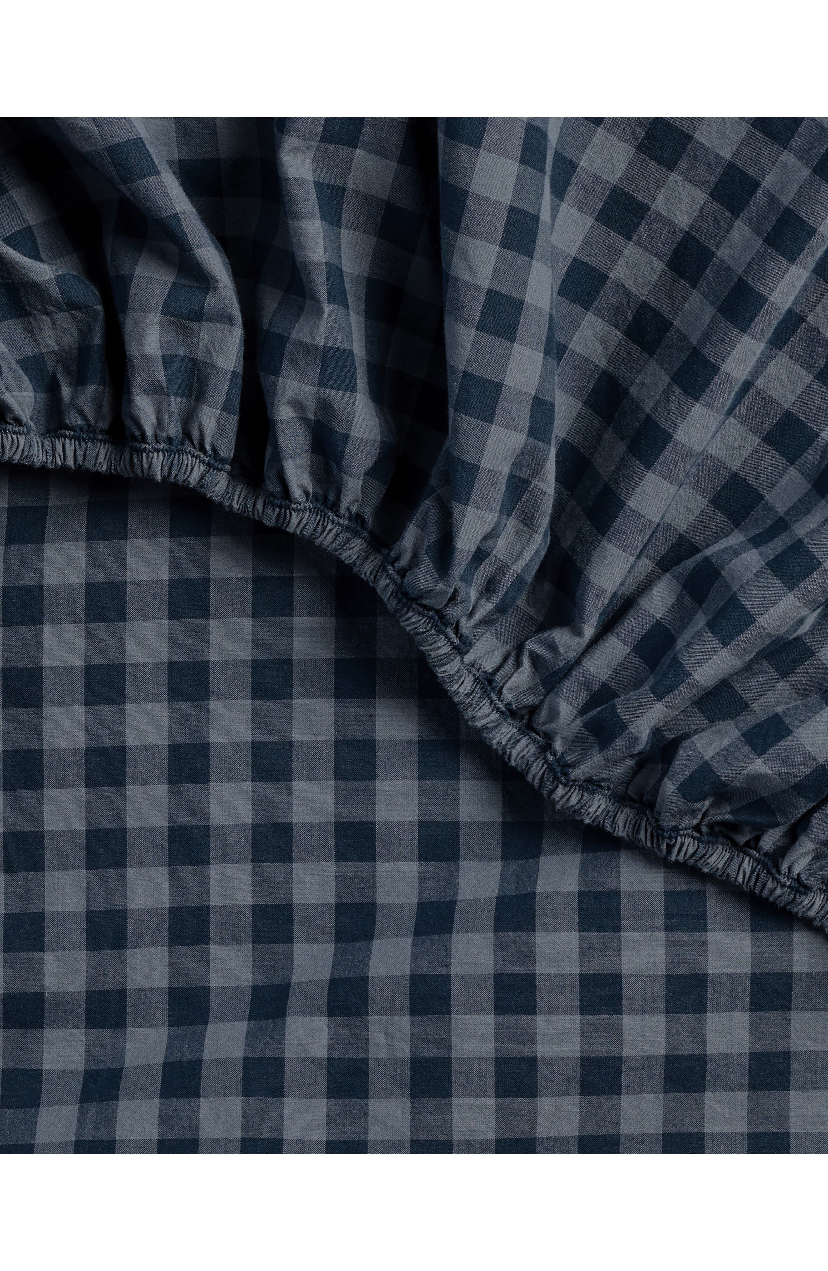 Parachute Brushed Cotton Check Fitted Sheet | Nordstrom