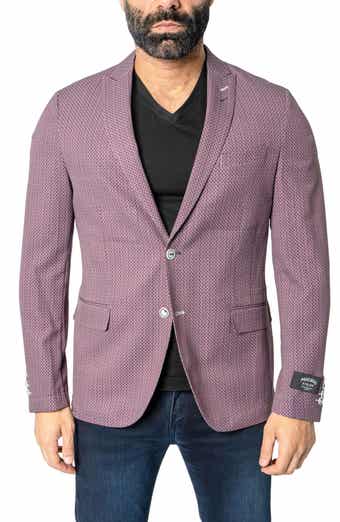 Maceoo Unconstructed French Rubies Red Blazer