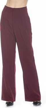 Alexia Admor Ellie Pleated Wide Leg Pants
