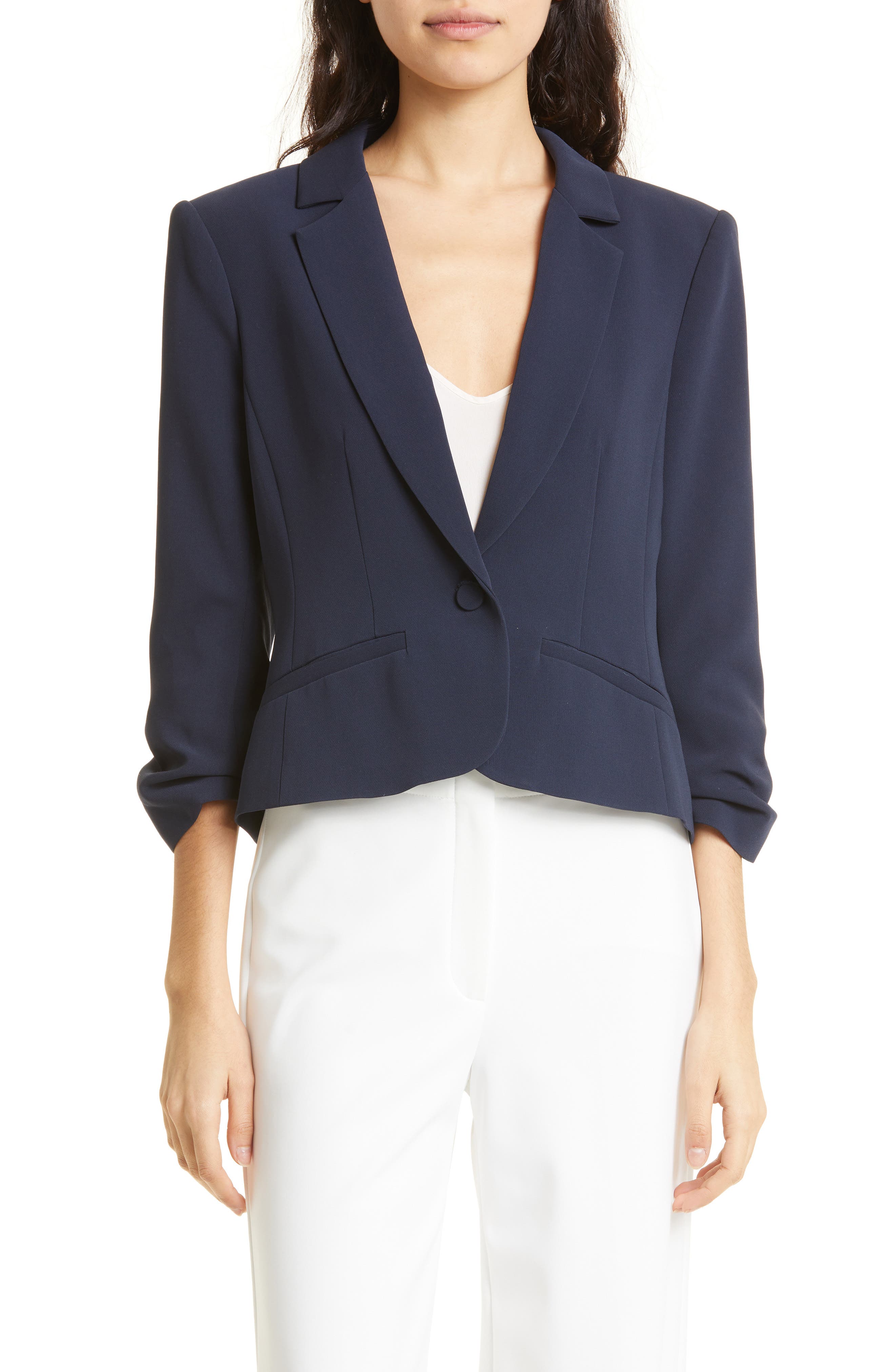 Le Petit Khloe Crop Blazer - image 3