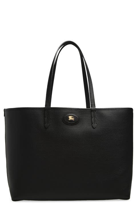Medium Bloomsbury Leather & Canvas Reversible Tote