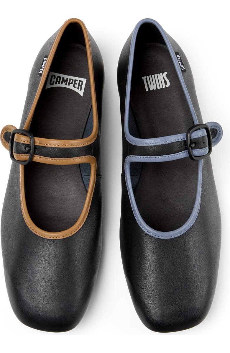 Camper Casi Myra Mismatched Mary Jane Flats, Alternate, color,
