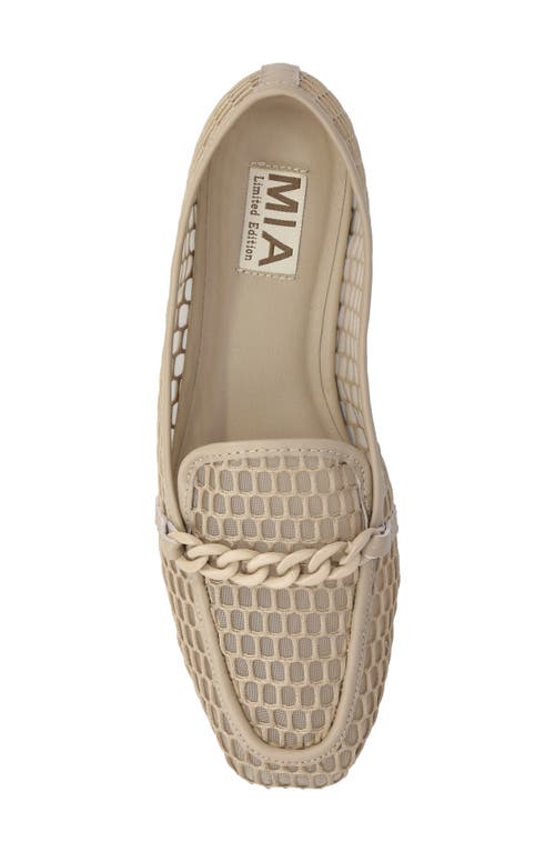 Mia Bailee Mesh Loafer In Animal Print