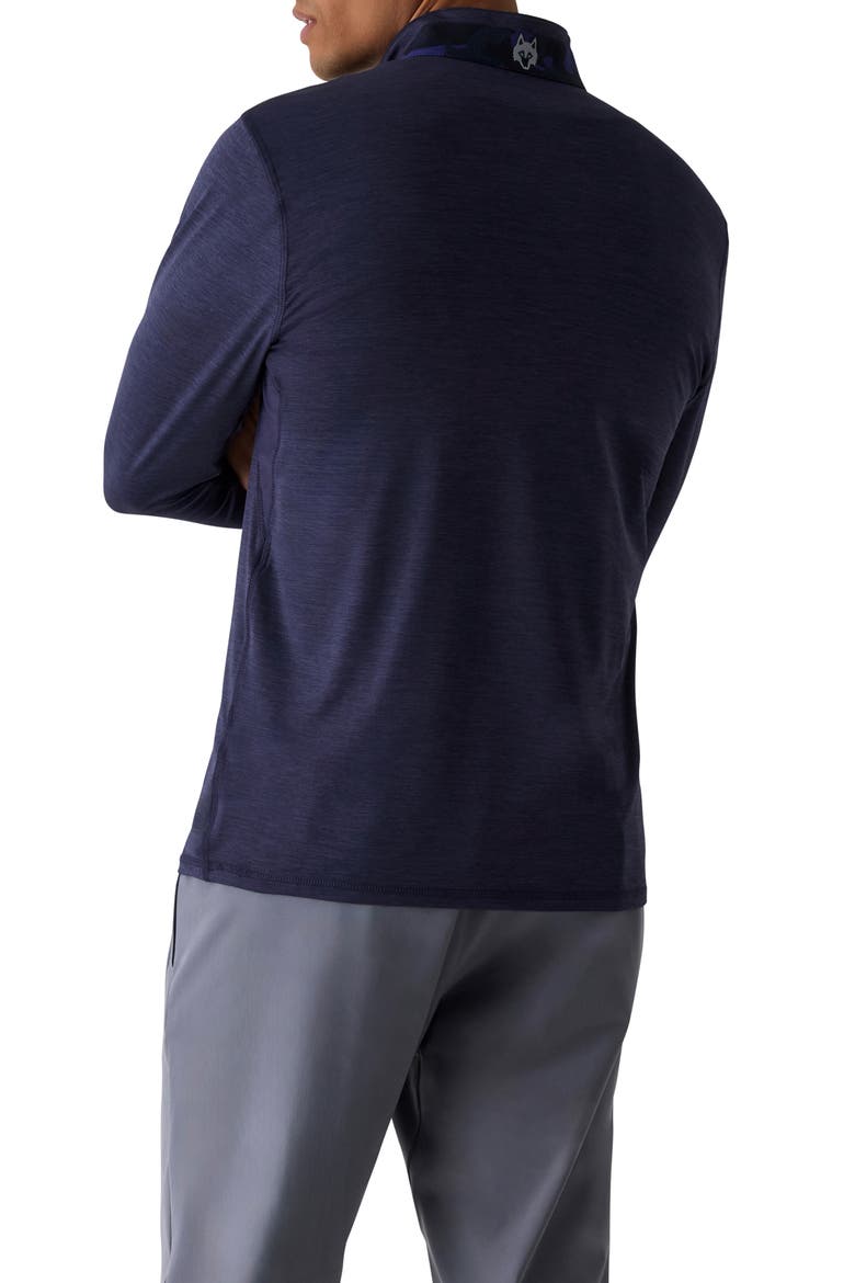 Guide Sport Quarter Zip Golf Pullover, Alternate, color, MALTESE BLUE