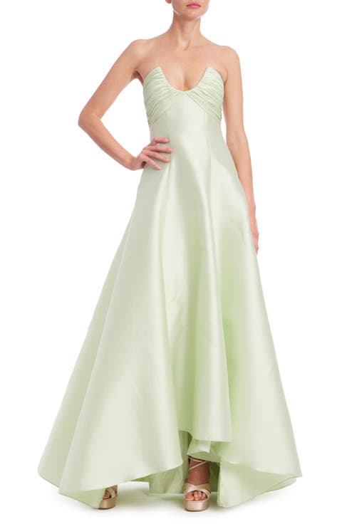 Strapless Fit & Flare Ballgown