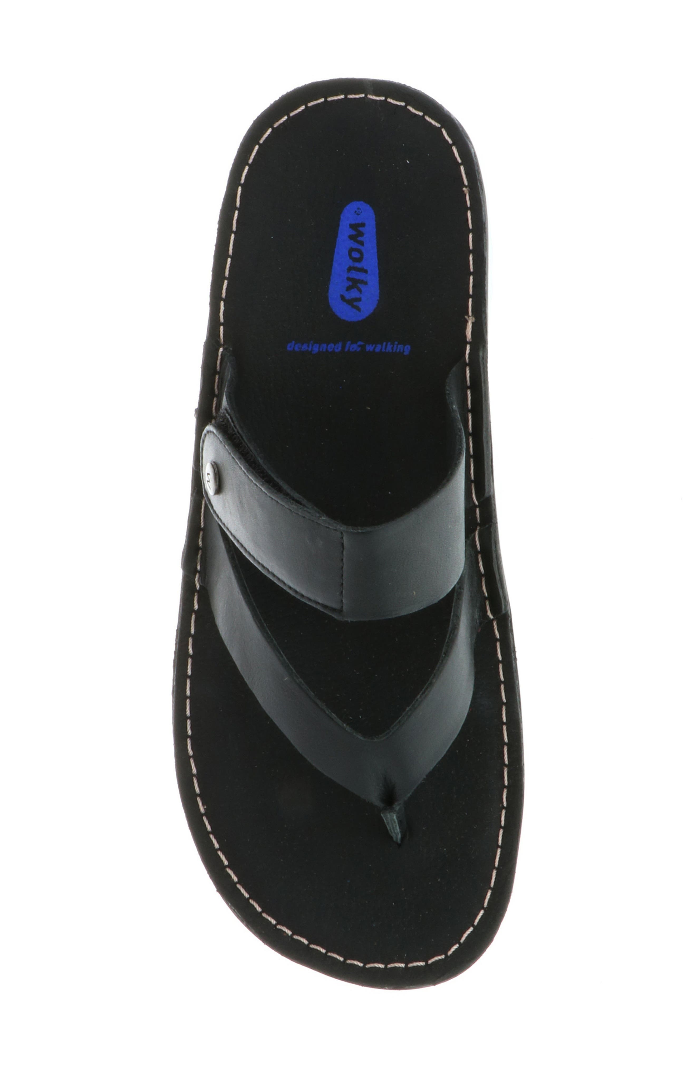 Tahiti Platform Sandal, Alternate, color, BLACK