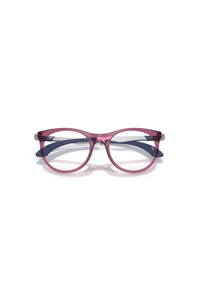 Ray-Ban 47mm Phantos optical glasses, Alternate, color, Violet
