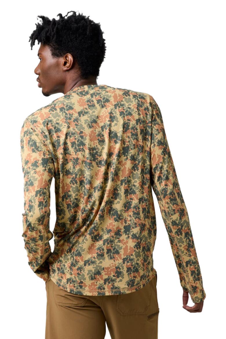 Tahoe Sun Long-Sleeve Crew Shirt - Men's, Alternate, color, Camo Print
