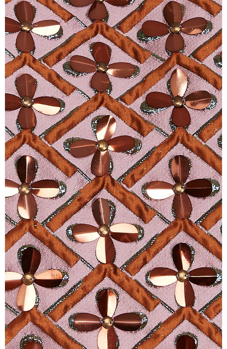 La DoubleJ Juliet Crop Top Embroidered, Alternate, color, Absinthe Pale Pink