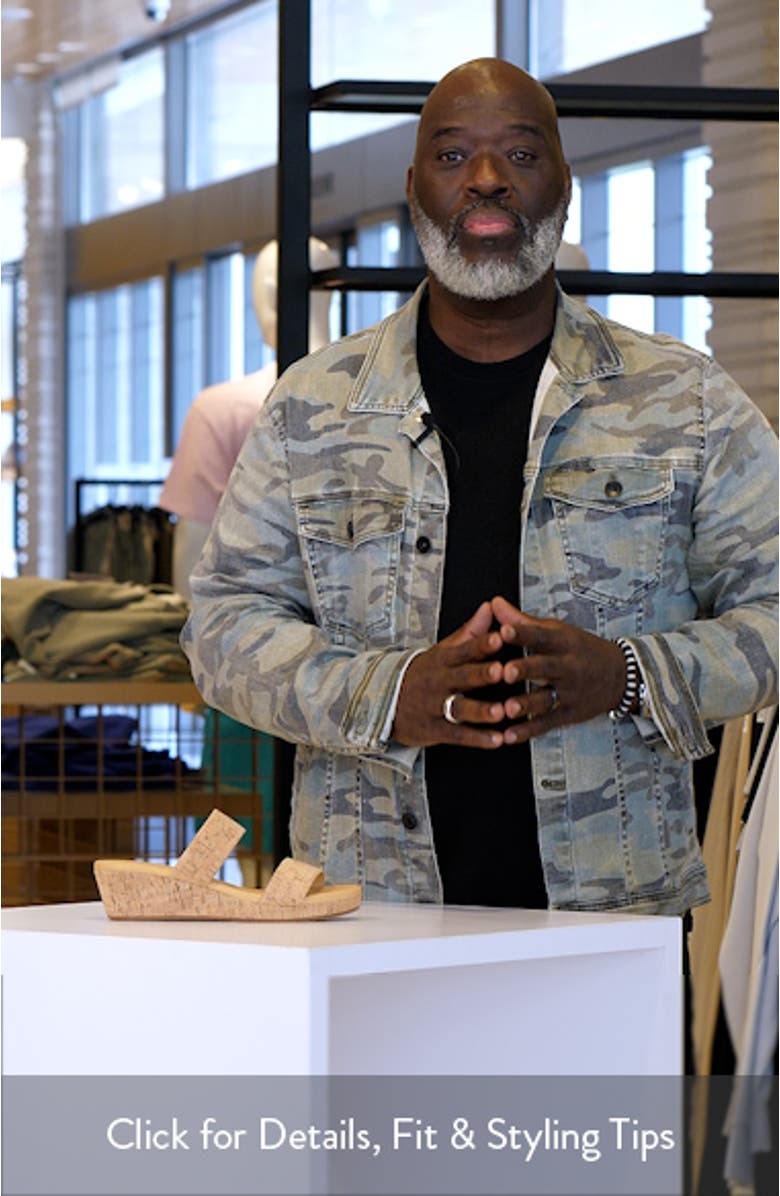 Farra Platform Wedge Slide Sandal, sales video thumbnail