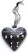 Chelsea28 Heart Ornament Set of Three Stud Earrings