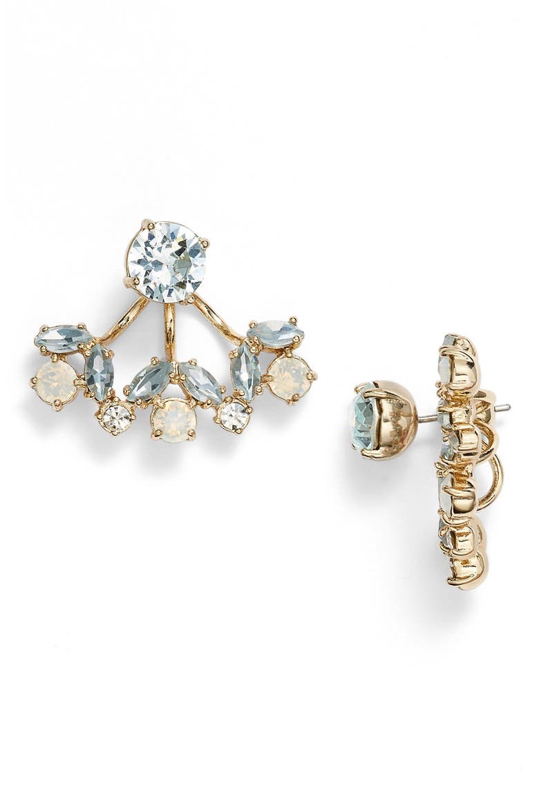 Crystal Ear Jackets, Main, color, MINT/ GOLD