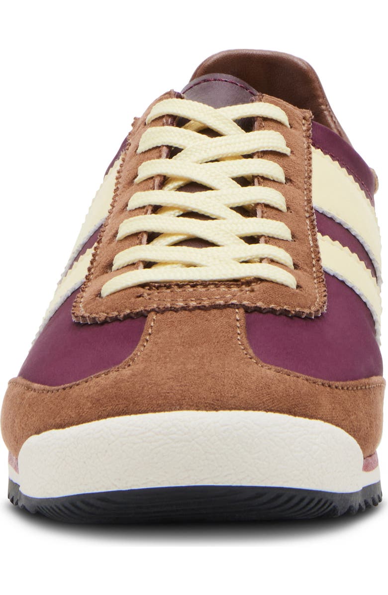 Madden Girl Jumper Sneaker, Alternate, color, Burgundy/ Brown