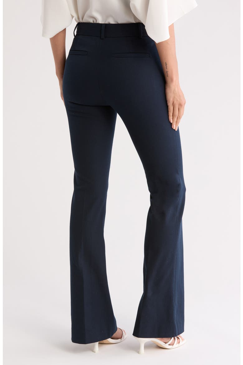 Le High Flare Trousers, Alternate, color, NAVY
