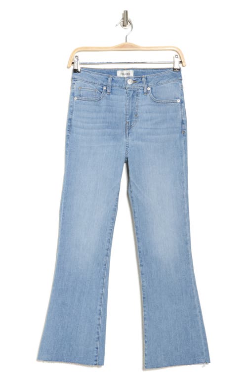 FRAME FRAME RAW CROP MINI BOOTCUT JEANS 