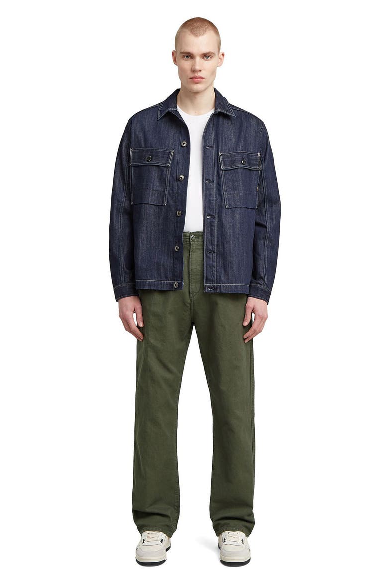 Pleated Relaxed Straight Leg Chinos, Alternate, color, ASFALT GD