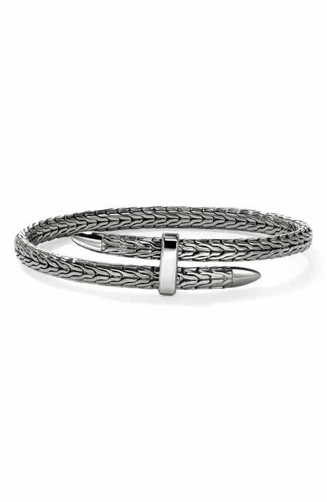 Men's Large Box Chain Link Bracelet, 5mm