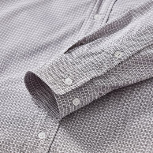 Regent Row Big And Tall Stanton Shirt Long Sleeve Button Down In Sand-plaid