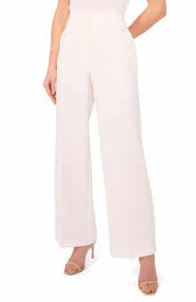 Halogen® Elastic Back Wide Leg Pants