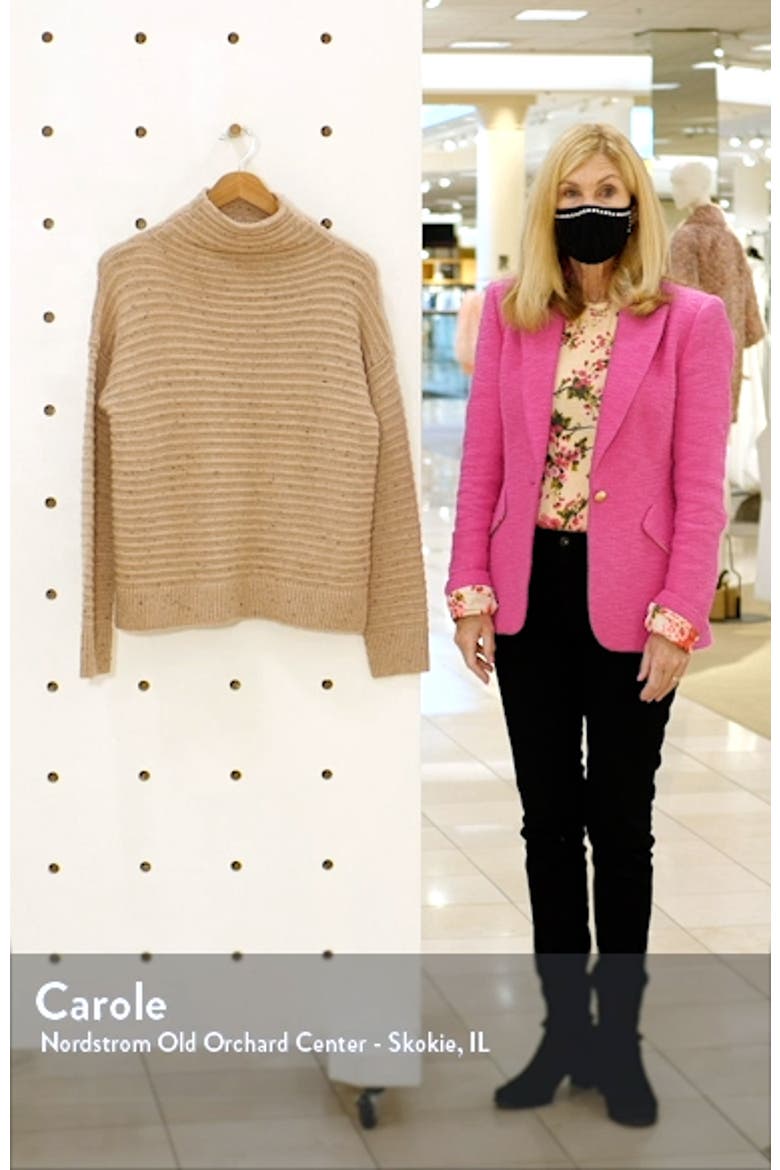 Belmont Donegal Mock Neck Sweater video