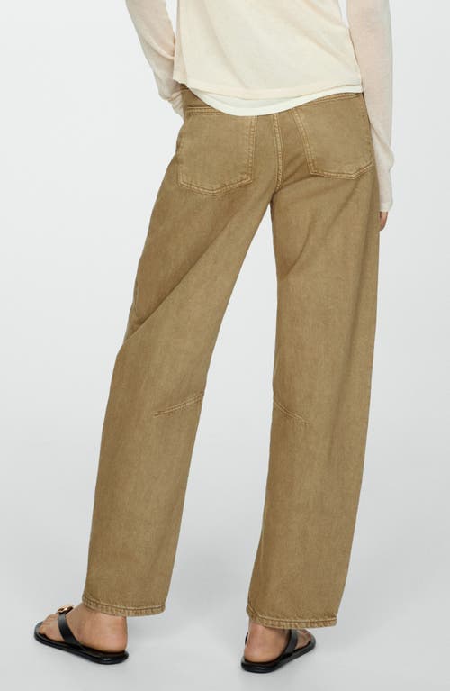 MANGO MANGO HIGH WAIST SLOUCHY BARREL JEANS