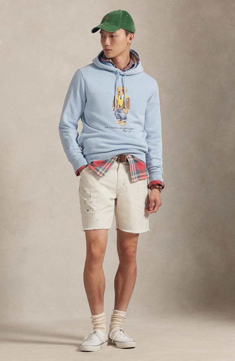 Polo Ralph Lauren Polo Bear Graphic Hoodie, Alternate, color, Southport Blue/ Heritage Bear