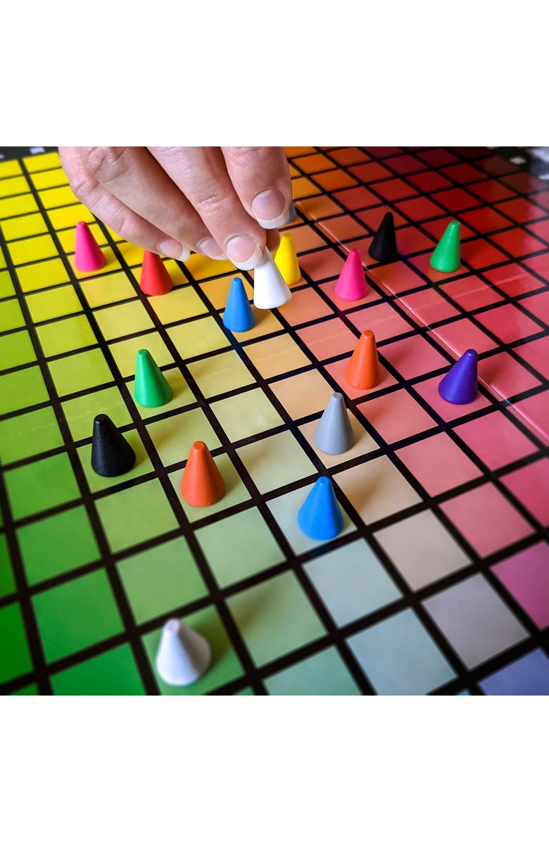 USAOPOLY Hues & Cues A Guessing Game Of Colors & Clues, Alternate, color, Multicolored