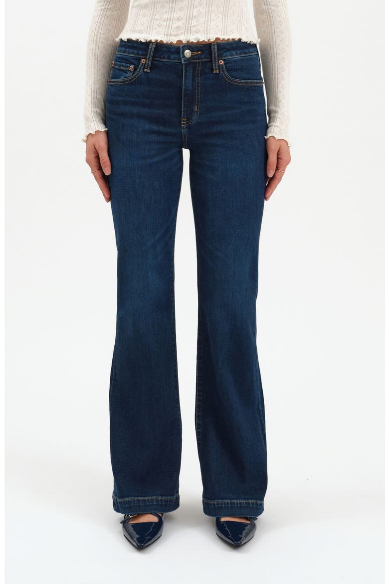The Heartbreaker Flare Jeans, Main, color, HIT MAKER