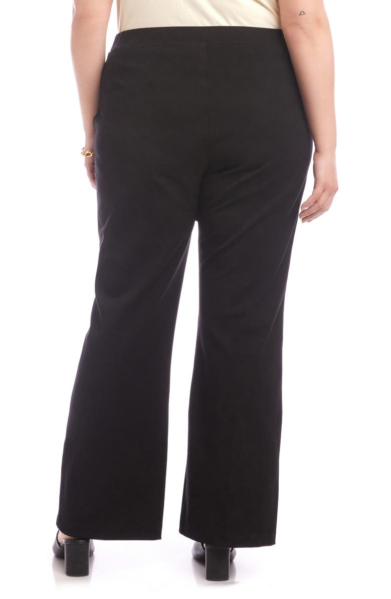 Karen Kane Emily Straight Leg Pants, Alternate, color, Black