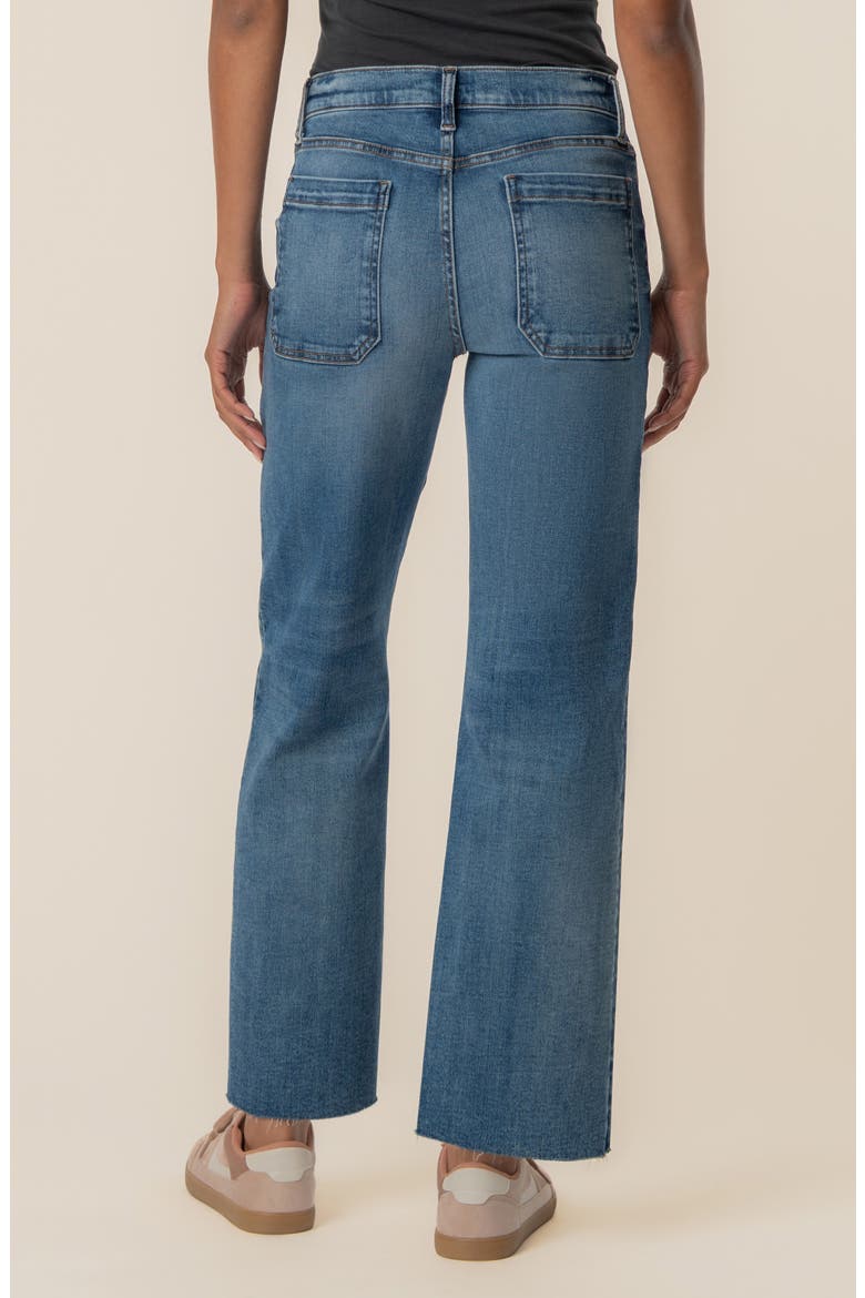Avery High Waist Straight Leg Jeans, Alternate, color, ARCHITECT