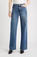 Nordstrom High Waist Wide Leg Jeans