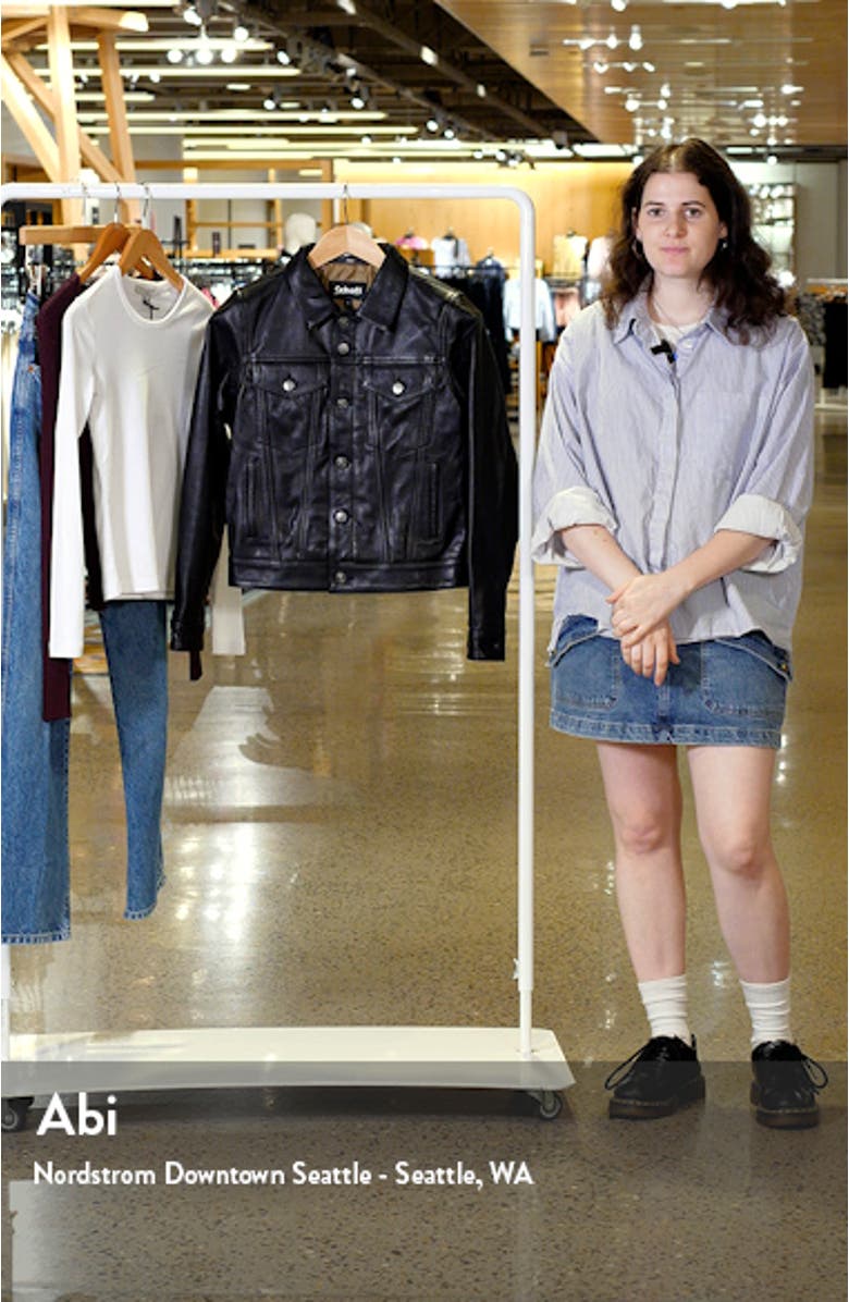 Leather Trucker Jacket, sales video thumbnail