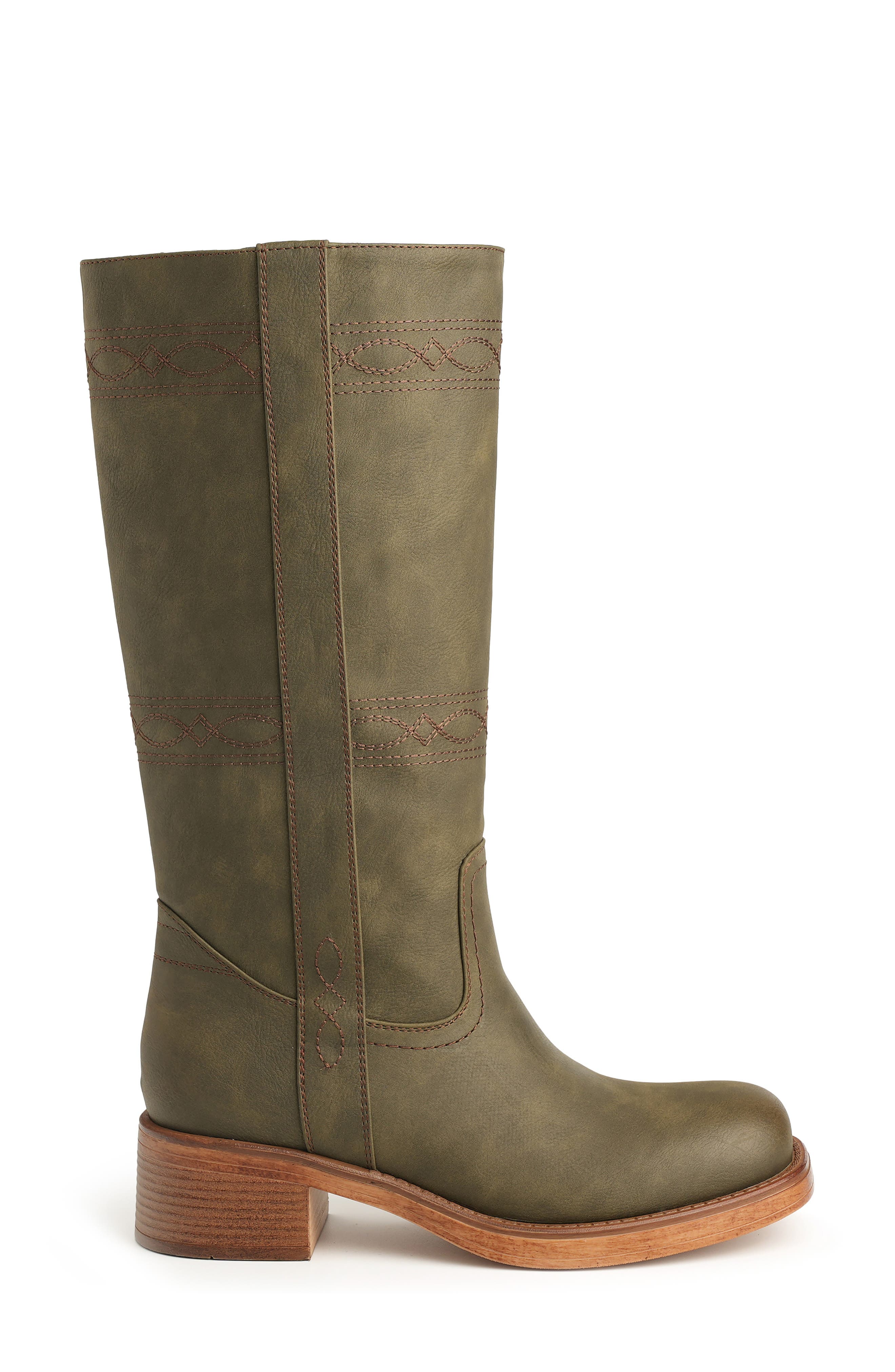 Cady Boot, Alternate, color, OLIVE GREEN