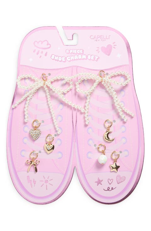 Kids' 8-Piece Shoelace Charms Set