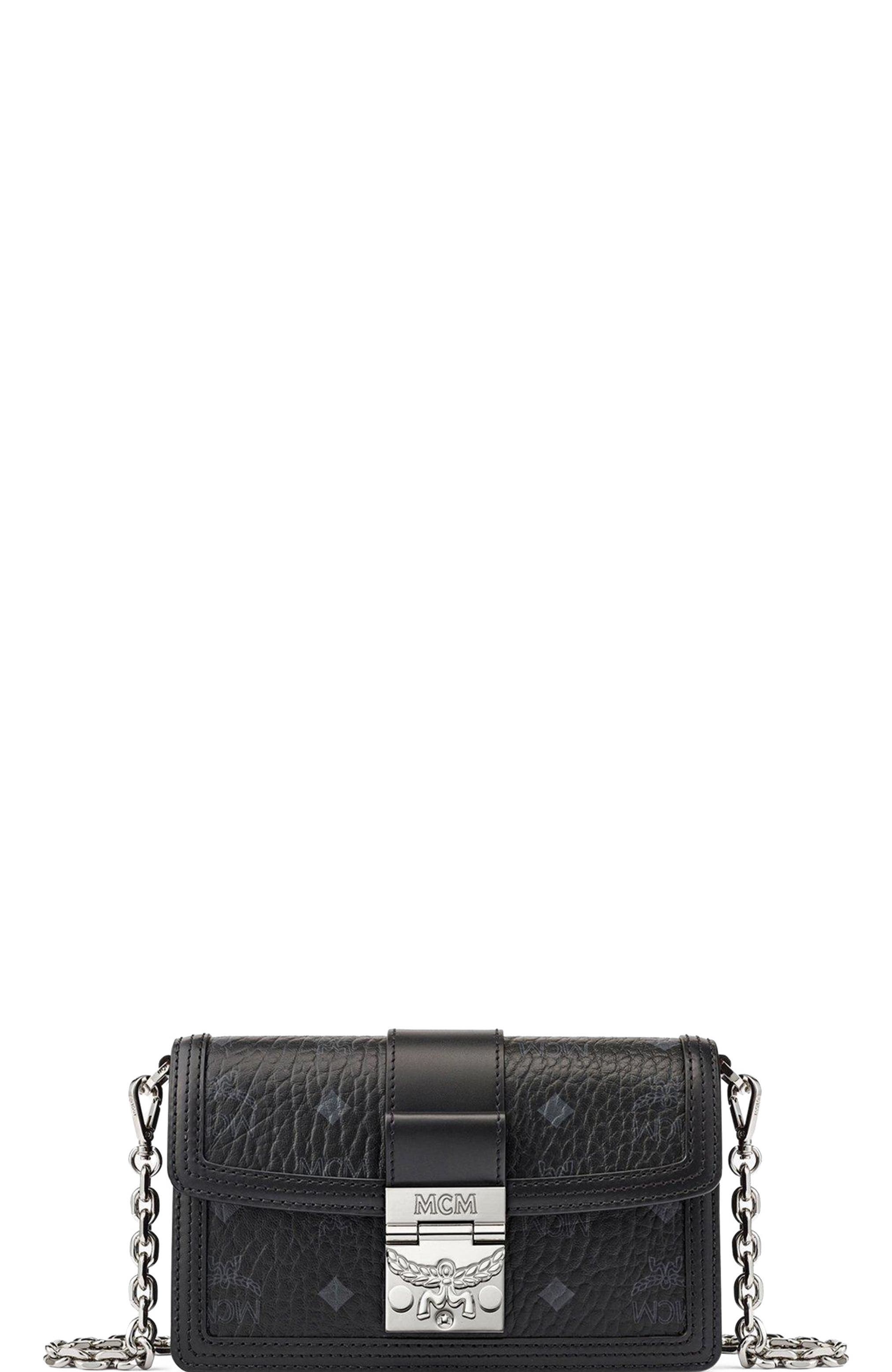 MCM Tracy Crossbody in Visetos, Main, color, 