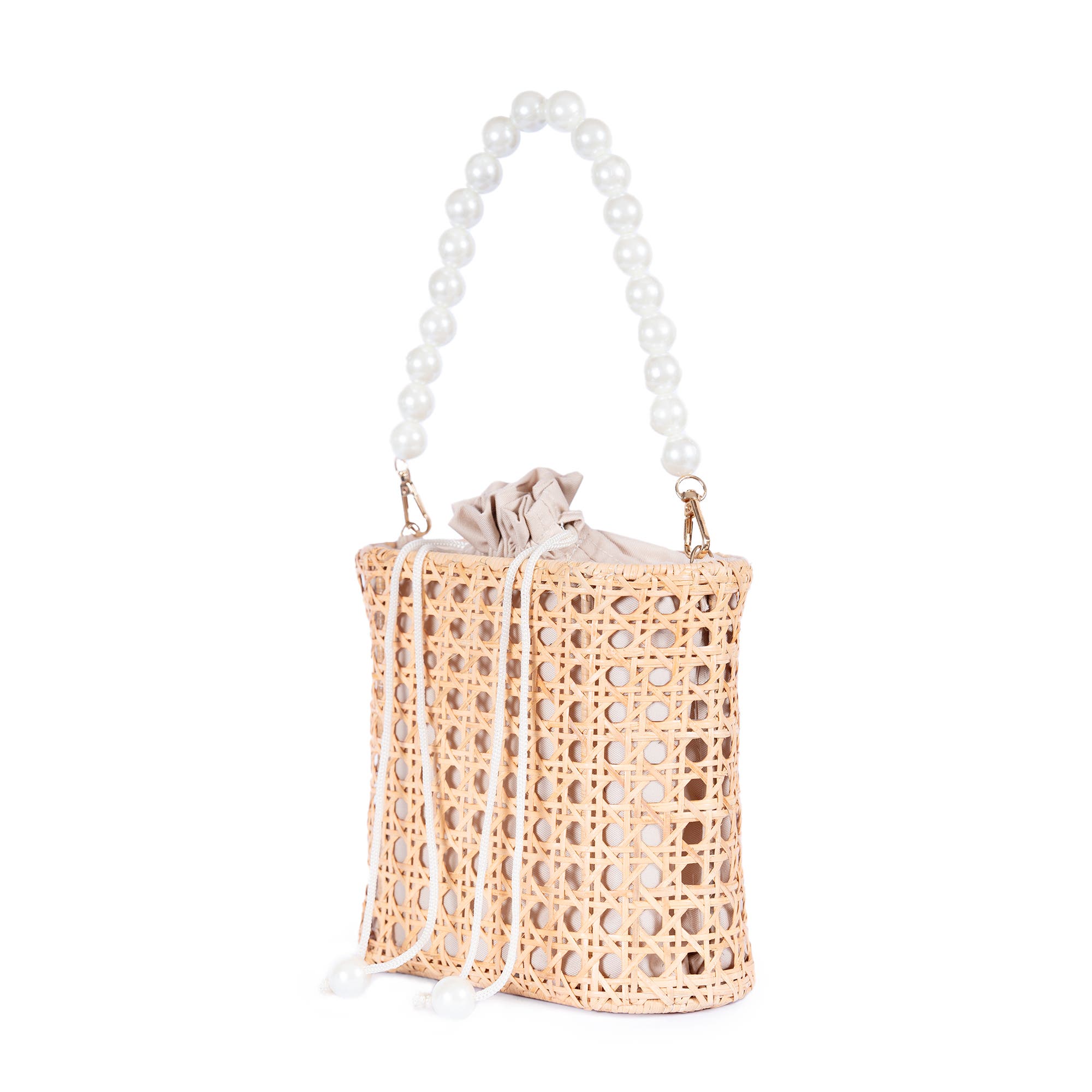 Jelavu Amalfi Wood Bead Handle Cane Satchel Bag, Alternate, color, 