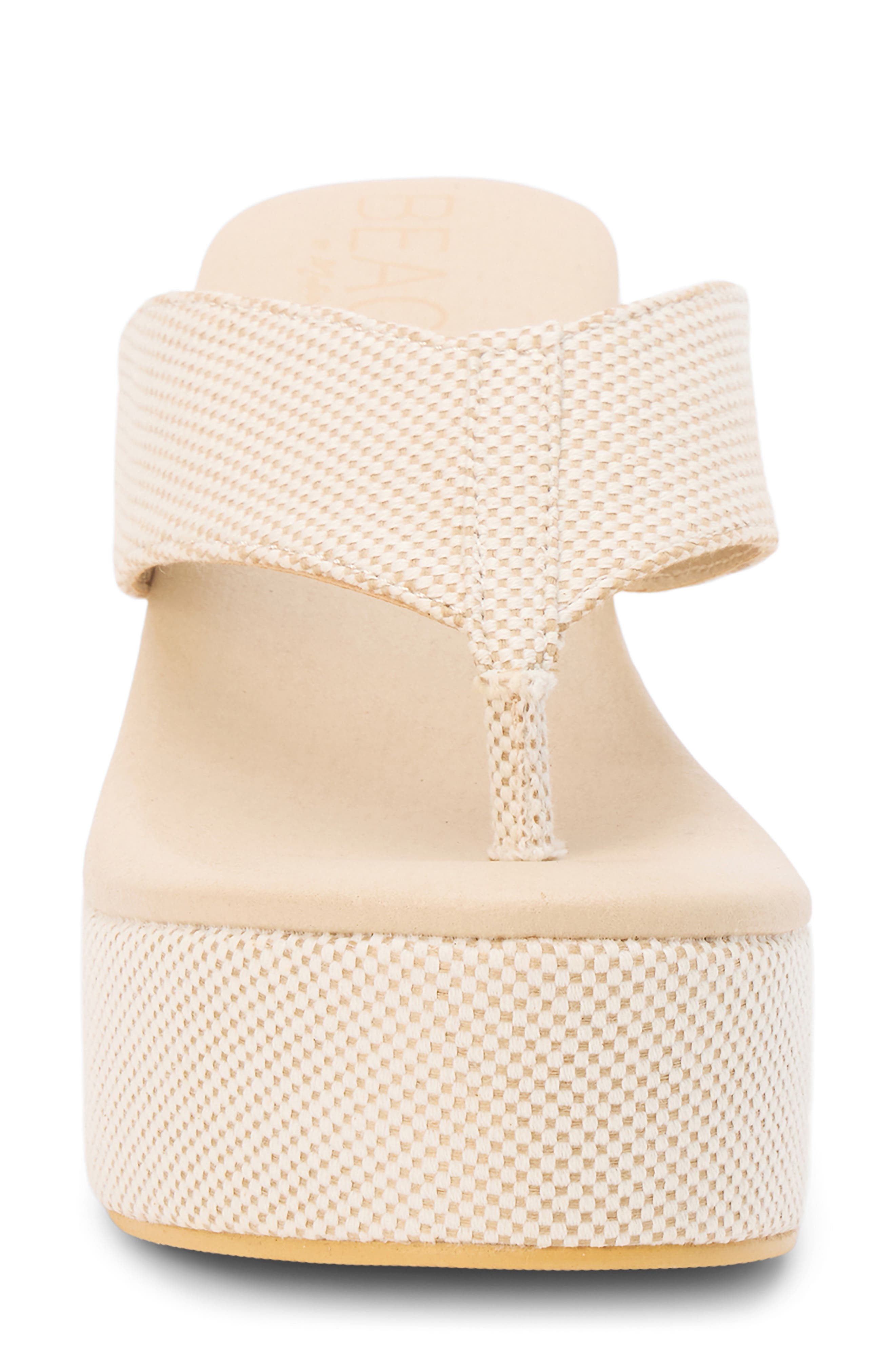 Coconuts by Matisse Bonnie Platform Flip Flop, Alternate, color, Natural Jute