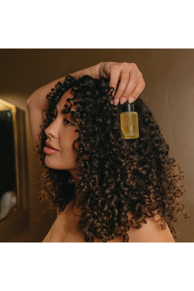 Hair Oil // Growth + Shine, Alternate, color, Yellow