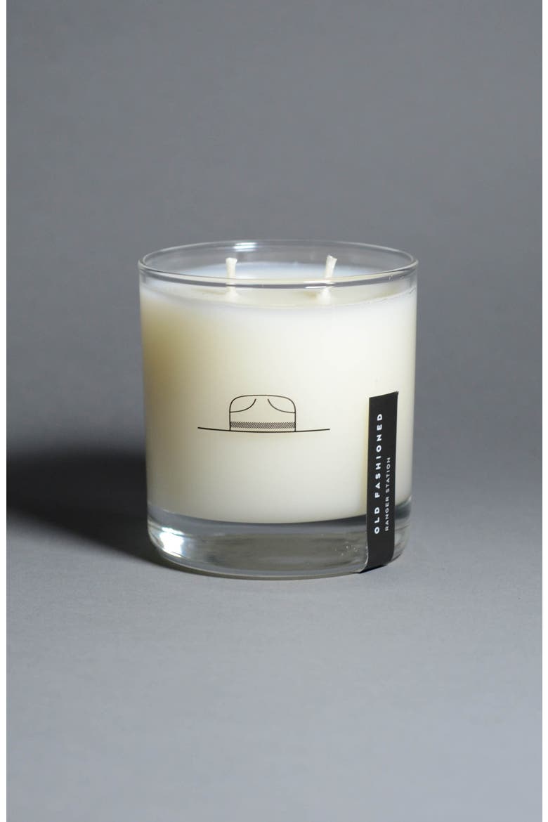 Old Fashioned Whiskey Glass Candle, Main, color, OLD FASHIONED