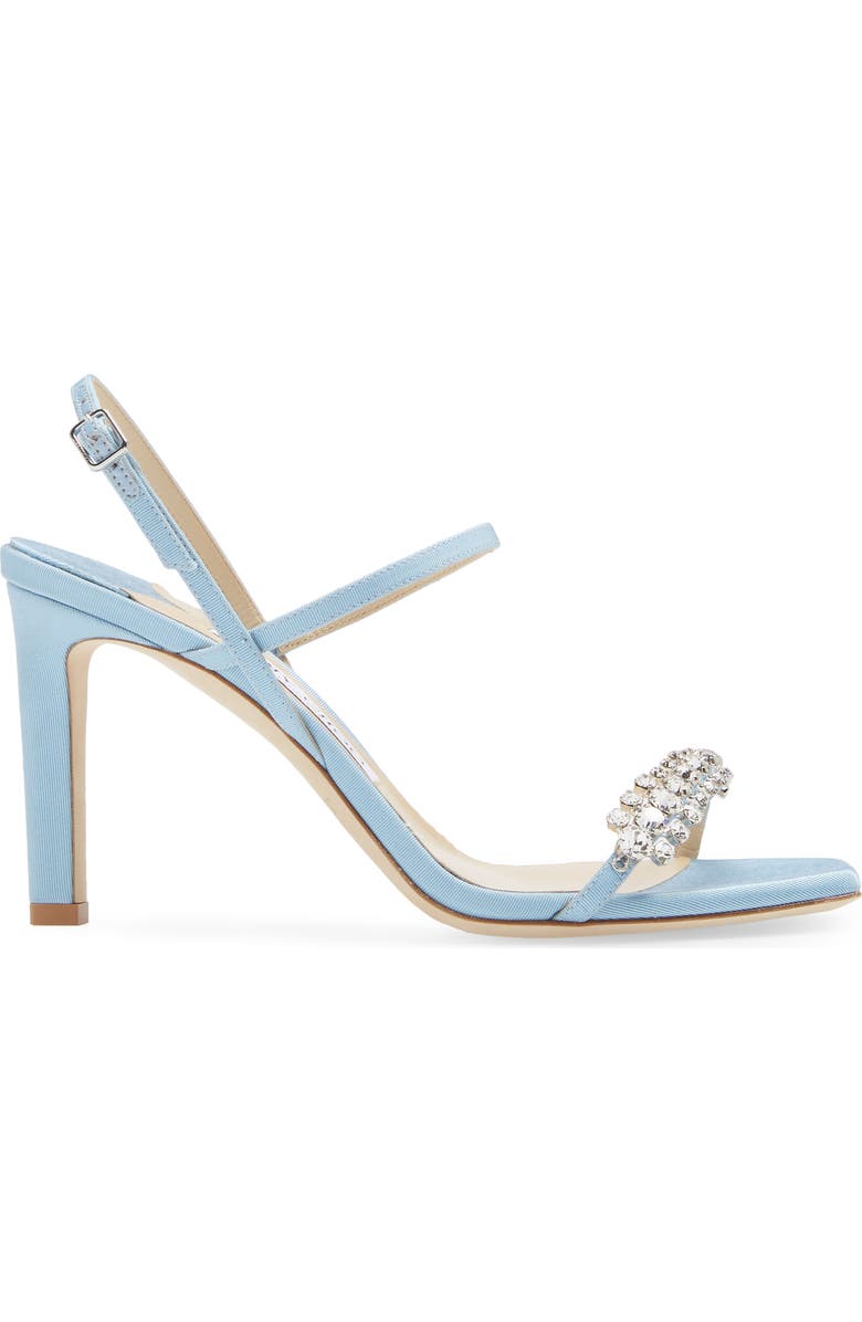 Jimmy Choo Meira Crystal Slingback Sandal, Alternate, color,