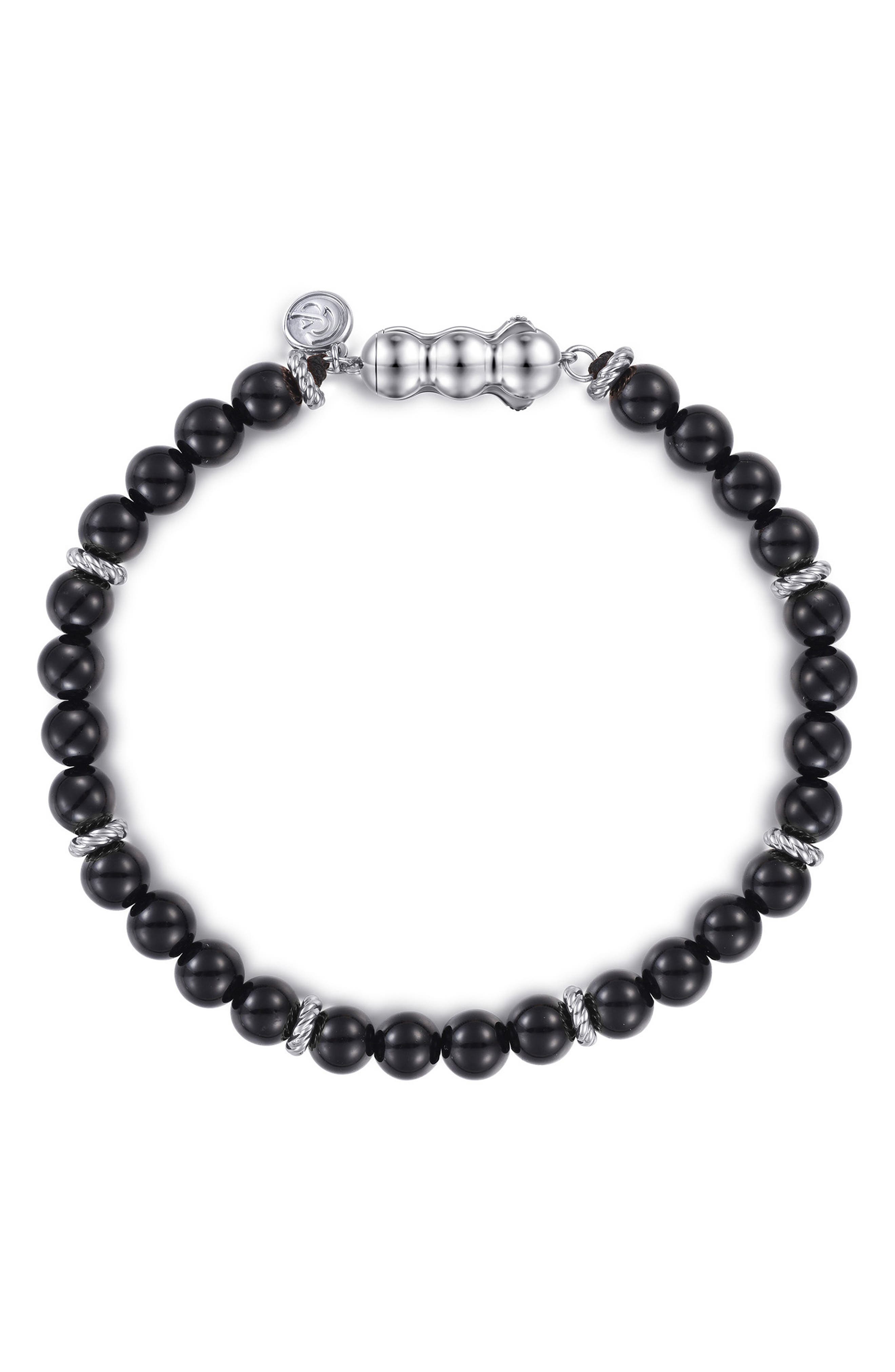 STERLING SILVER/ ONYX