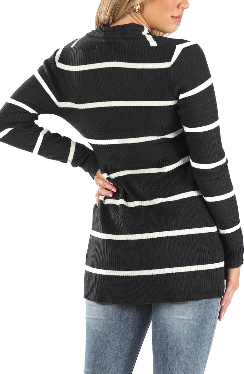 Angel Maternity Stripe Maternity/Nursing Wrap, Alternate, color,