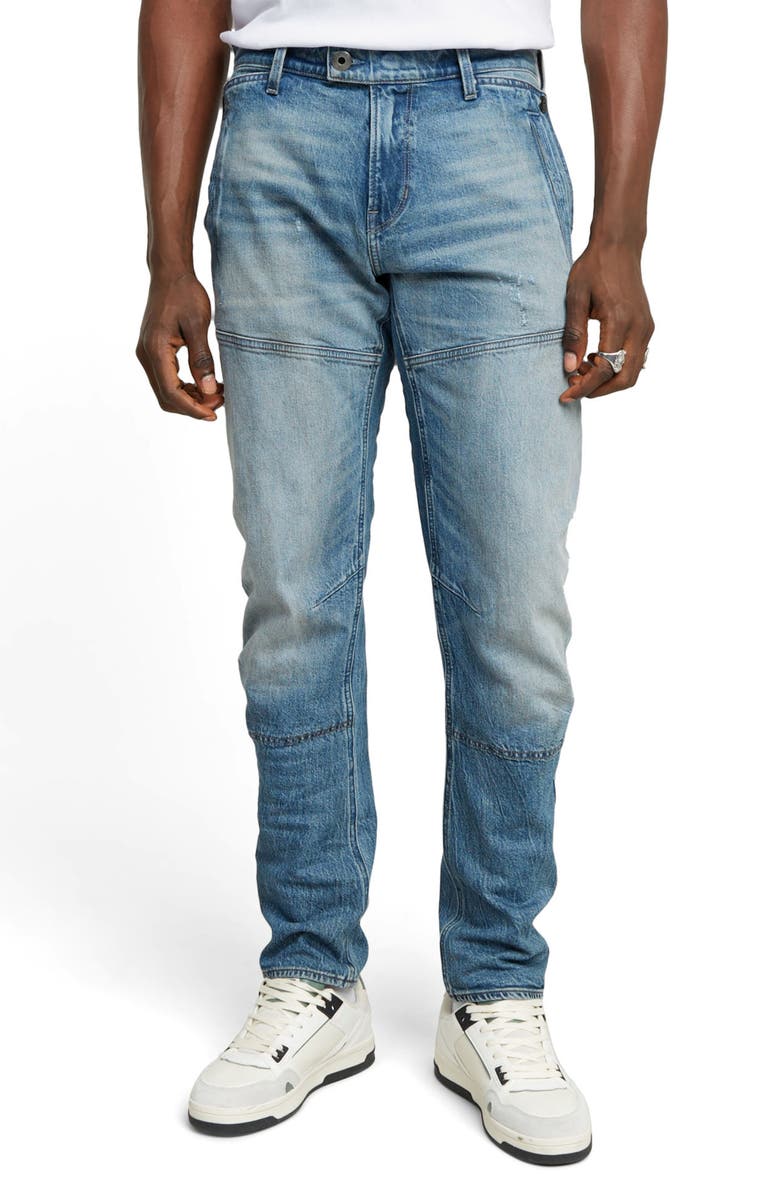 G-STAR Diver 3D Slim Fit Jeans, Main, color, Vintage Dirtbag Destroyed