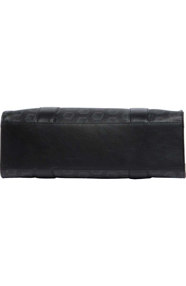 Ted Baker London Harrison Tote, Alternate, color, Canvas Black Graphic